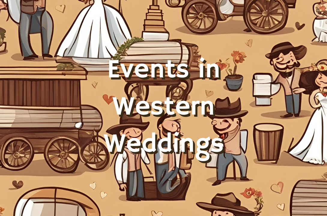 events in western wedding